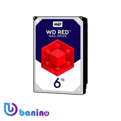 خرید هارددیسک اینترنال وسترن دیجیتال Red WD60EFRX ظرفیت 6 ترابایت | بانی نو