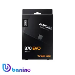 اس اس دی اینترنال سامسونگ مدل 870 EVO ظرفیت 250 گیگابایت