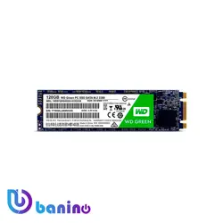 اس اس دی اینترنال وسترن دیجیتال مدل GREEN WD M.2 ظرفیت 120 گیگابایت