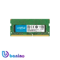 رم لپ تاپ DDR4 تک کاناله 2666 مگاهرتز کروشیال ظرفیت 4 گیگابایت