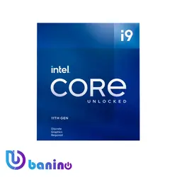 پردازنده مرکزی اینتل سری Rocket Lake مدل Core i9-11900F Box | بانی نو