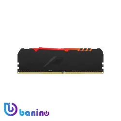رم دسکتاپ DDR4 تک کاناله 3200 مگاهرتز کینگستون مدل HyperX Fury RGB ظرفیت 16 گیگابایت | بانی نو