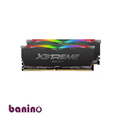 رم دسکتاپ او سی پی سی مدل X3 RGB DDR4 3600MHz 32GB 2x16GB C18 Dual