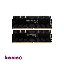 رم کینگستون مدل HyperX Predator RGB 32GB Dual 3200MHz CL16 DDR4