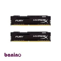 رم کامپیوتر کینگستون مدل HyperX FURY DDR4 32GB 3200MHz CL18 Dual Channel