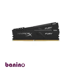 رم کامپیوتر کینگستون مدل HyperX FURY DDR4 32GB 3200MHz CL18 Dual Channel