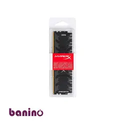 رم دسکتاپ DDR4 تک کاناله 3200 مگاهرتز CL16 کینگستون مدل HyperX Predator ظرفیت 8 گیگابایت