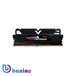 رم دسکتاپ DDR4 تک کاناله 3200 مگاهرتز CL16 گیل مدل Potenza ظرفیت 8 گیگابایت | بانی نو