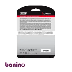 اس اس دی اینترنال کینگستون A400 ظرفیت 120 گیگابایت