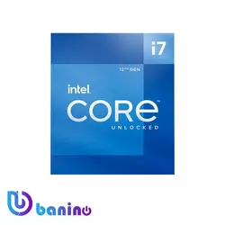 پردازنده مرکزی اینتل سری Alder Lake مدل Core i7-12700K Box | بانی نو