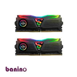 رم دسکتاپ DDR4 دو کاناله 3200 مگاهرتز CL18 گیل مدل SUPER LUCE RGB SYNC ظرفیت 64 گیگابایت
