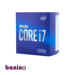 پردازنده مرکزی اینتل سری Comet Lake مدل Core i7-10700 BOX | بانی نو