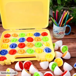 تخم مرغ های فکری حروف انگلیسی