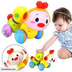 کرم موزیکال خزنده هولی تویز