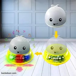 اسباب بازی حمام کودک طرح نهنگ موزیکال چرخدار