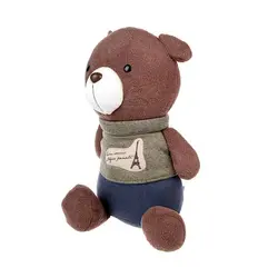 عروسک خرس مدل Bear With Knitwear ارتفاع 40 سانتی متر