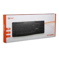 کیبورد با سیم فاطر FATER KCN-6000B Wired Keyboard | خرید با بهترین قیمت | با پرتو