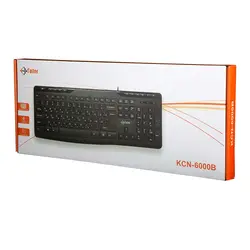 کیبورد با سیم فاطر FATER KCN-6000B Wired Keyboard | خرید با بهترین قیمت | با پرتو