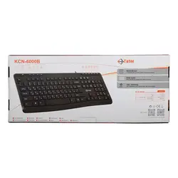 کیبورد با سیم فاطر FATER KCN-6000B Wired Keyboard | خرید با بهترین قیمت | با پرتو