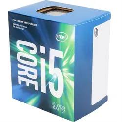 قیمت پردازنده اینتل سری Kaby Lake مدل Core i5-7400 تری | با پرتو