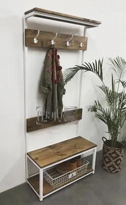 آویز لباس و جاکفشی مدل سایه