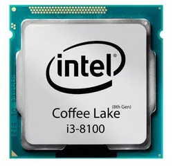 پردازنده مرکزی اینتل سری Coffee Lake مدل i3-8100