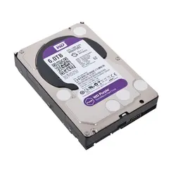 هارددیسک اینترنال وسترن دیجیتال سری Purple ظرفیت 6 ترابایت WD 6TB