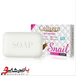صابون حلزون کلاژن | COLLAGEN Snail Beauty Soap