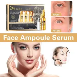 پک ۷ عددی ویال آمپولی طلا ۲۴ عیار سادور SADOER