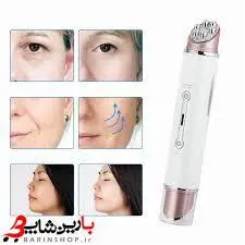دستگاه فرکانس برقی چین و چروک ماساژ چشم درمانی 3 رنگ LED نور2021 Beauty care EMS RF