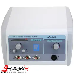 دستگاه هیدرودرمی (هایفرکانسی) و گالوانیک اورجینال با 1 سال گارانتی مدل high ferquency and galvanic M-366