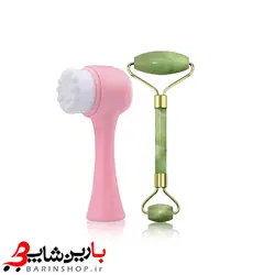 ست جید رولر و فیس براش دستی