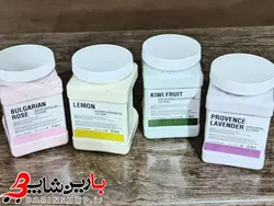 ماسک هیدروژلی در چهار عصاره (گل رز،لیمو،کیوی،لاوندر)