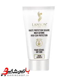 کرم ضد آفتاب بی‌رنگ پوست خشک SPF 50 لانسون ۴۰ میلی لیتر
