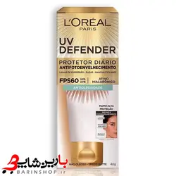 کرم ضد آفتاب لورال بی رنگ ساخت فرانسه SPF60