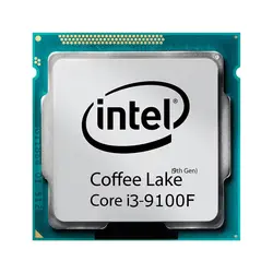 پردازنده مرکزی اینتل سری Coffee Lake مدل Core i3-9100F