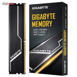 رم دسکتاپ DDR4 تک کاناله 2666 مگاهرتز CL16 گیگابایت مدل GP-GR26C16S8K1HU408 ظرفیت 8 گیگابایت