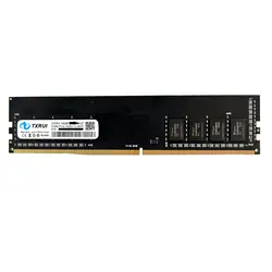 رم دسکتاپ DDR4 تک کاناله 2666 مگاهرتز cl19 تی ایکس روی ظرفیت 16 گیگابایت