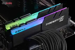 رم دسکتاپ DDR4 دو کاناله 3200 مگاهرتز CL16 جی اسکیل سری TRIDENT Z RGB ظرفیت 16 گیگابایت بسته دو عددی1
