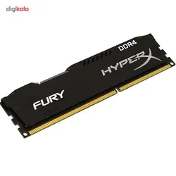 رم کامپیوتر کینگستون مدل HyperX Fury DDR4 2666MHz CL15 ظرفیت 16 گیگابایت