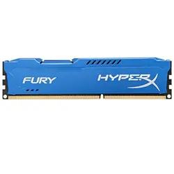 رم کامپیوتر کینگستون مدل HyperX Fury DDR3 1600MHz CL10 ظرفیت 8 گیگابایت