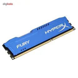 رم کامپیوتر کینگستون مدل HyperX Fury DDR3 1600MHz CL10 ظرفیت 8 گیگابایت