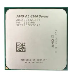 پردازنده مرکزی ای ام دی مدل A6-3500 APU