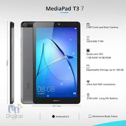 تبلت هواوی مدل MediaPad T3 7.0
