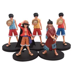 فیگور مدل لوفی طرح وان پیس One Piece Luffy مجموعه 5 عددی