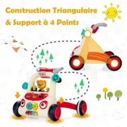 واکر چندکاره موزیکال هولی تويز Hola Toys مدل 8997