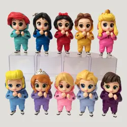 فیگور مدل مینی پرنسس با هودی مجموعه 10 عددی