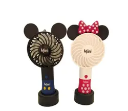 پنکه شارژی مدل mini عروسکی میکی موس