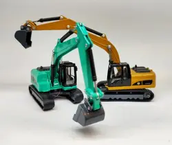 ماکت ماشین مدل جینگ بنگ طرح بیل مکانیکی کد 86002