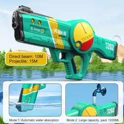 تفنگ آب پاش مدل شارژی کد 3202A